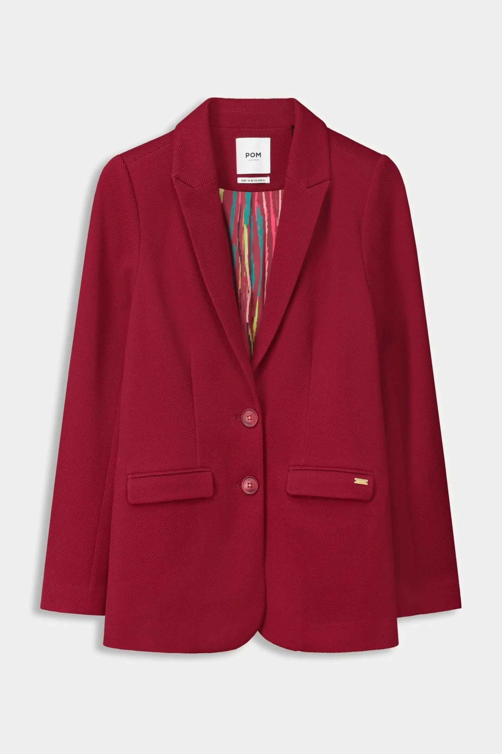 blazer_burgundy_red_1.webp POM Amsterdam BLAZER | Co-Ords | Suits