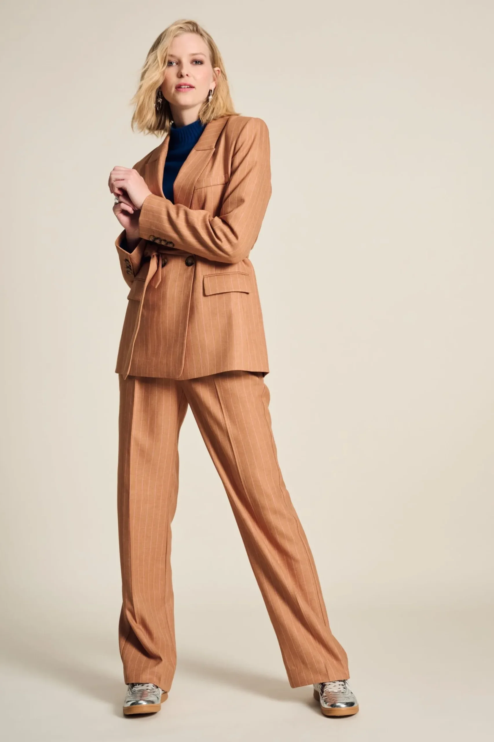 blazer_striped_sugar_brown_7.webp POM Amsterdam BLAZER Striped | Co-Ords | Suits