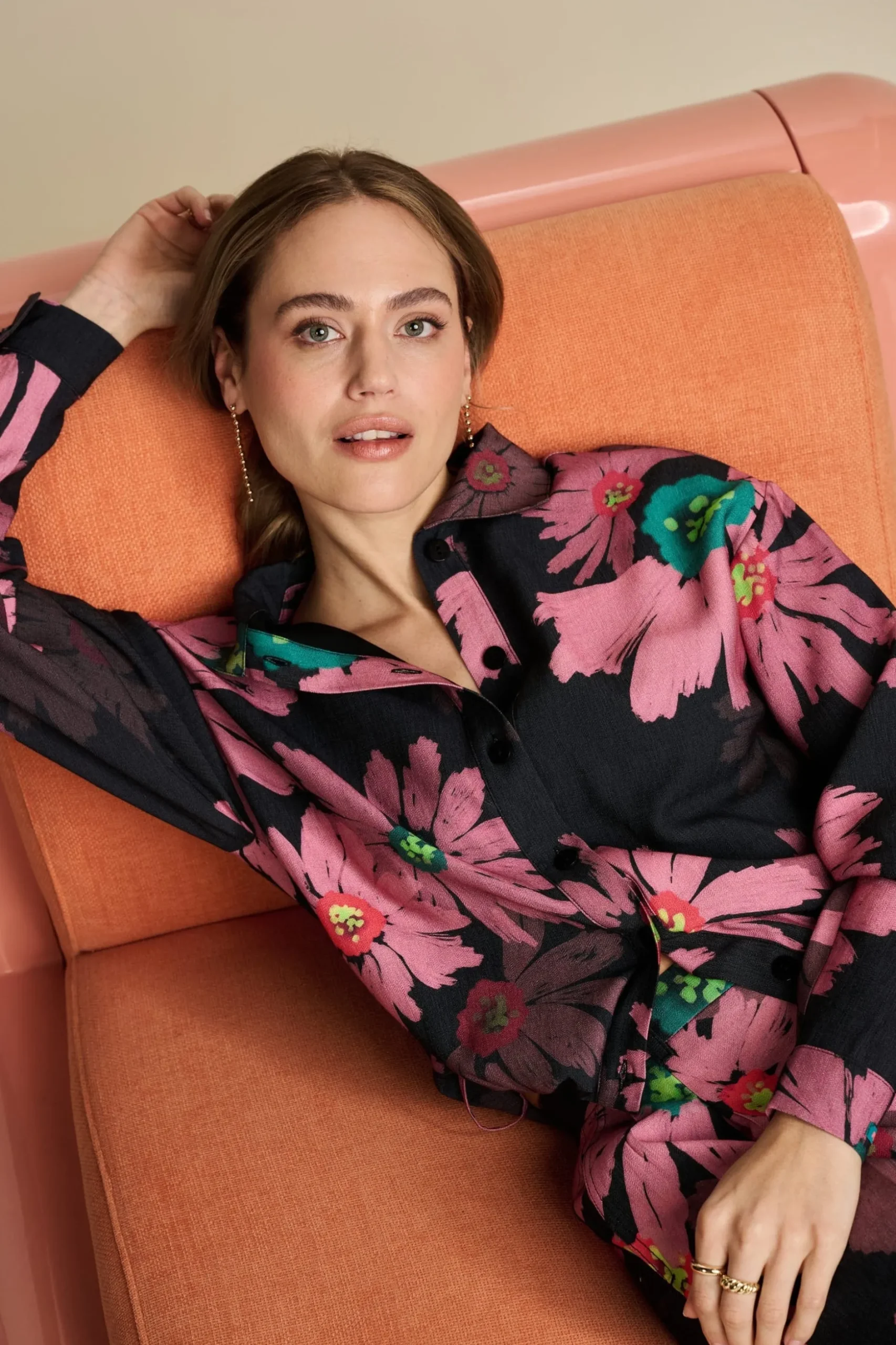 blouse_big_blooming_pink_5.webp POM Amsterdam BLOUSE | Co-Ords | Blouses