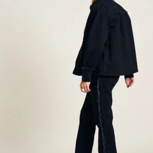 POM Amsterdam BLOUSE Denim | Co-Ords | Blouses