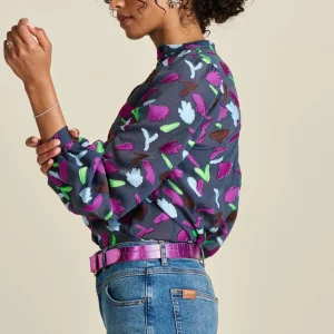 POM Amsterdam BLOUSE Featherfest Blue | Blouses