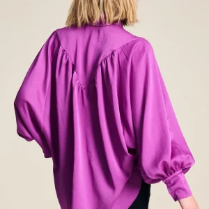 POM Amsterdam BLOUSE Feathers Cactus Pink | Blouses