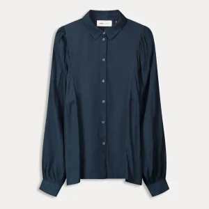 POM Amsterdam BLOUSE Sparkle Blue | Blouses