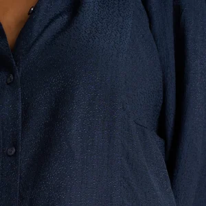 POM Amsterdam BLOUSE Sparkle Blue | Blouses