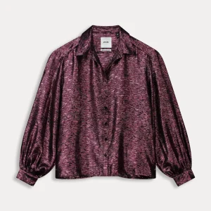 POM Amsterdam BLOUSE Violet | Blouses | Co-Ords