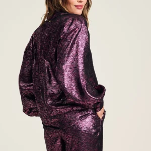 POM Amsterdam BLOUSE Violet | Blouses | Co-Ords
