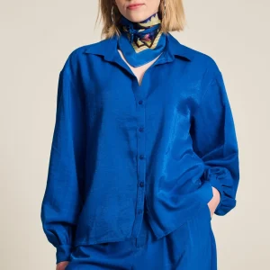 POM Amsterdam BLOUSE Violet | Blouses | Co-Ords