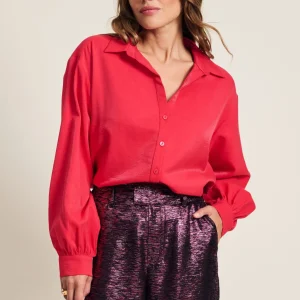 POM Amsterdam BLOUSE Violet | Blouses