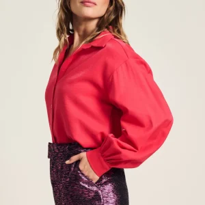 POM Amsterdam BLOUSE Violet | Blouses