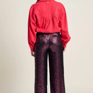 POM Amsterdam BLOUSE Violet | Blouses