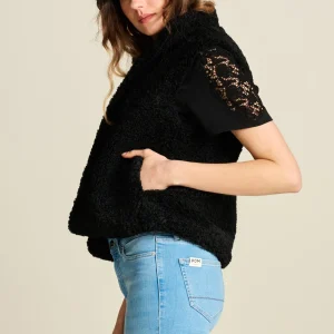 POM Amsterdam GILET Teddy Love | Gilets | Jassen & Blazers