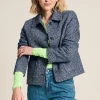 POM Amsterdam JACKET Tweed Blue | Jassen & Blazers