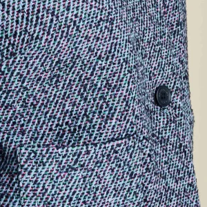 POM Amsterdam JACKET Tweed Blue | Jassen & Blazers