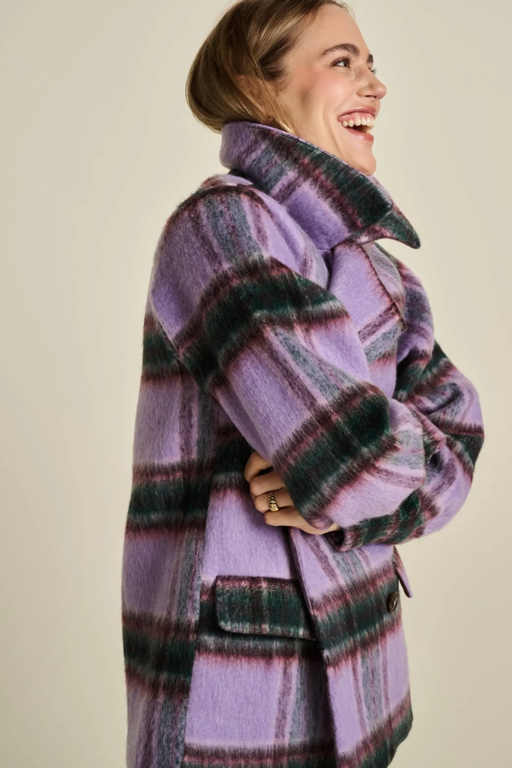 jas_checks_lavender_4.webp POM Amsterdam JAS Checks Lavender | Jassen & Blazers