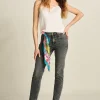 POM Amsterdam JEANS Elize Slim Grey Storm | Jeans | Broeken