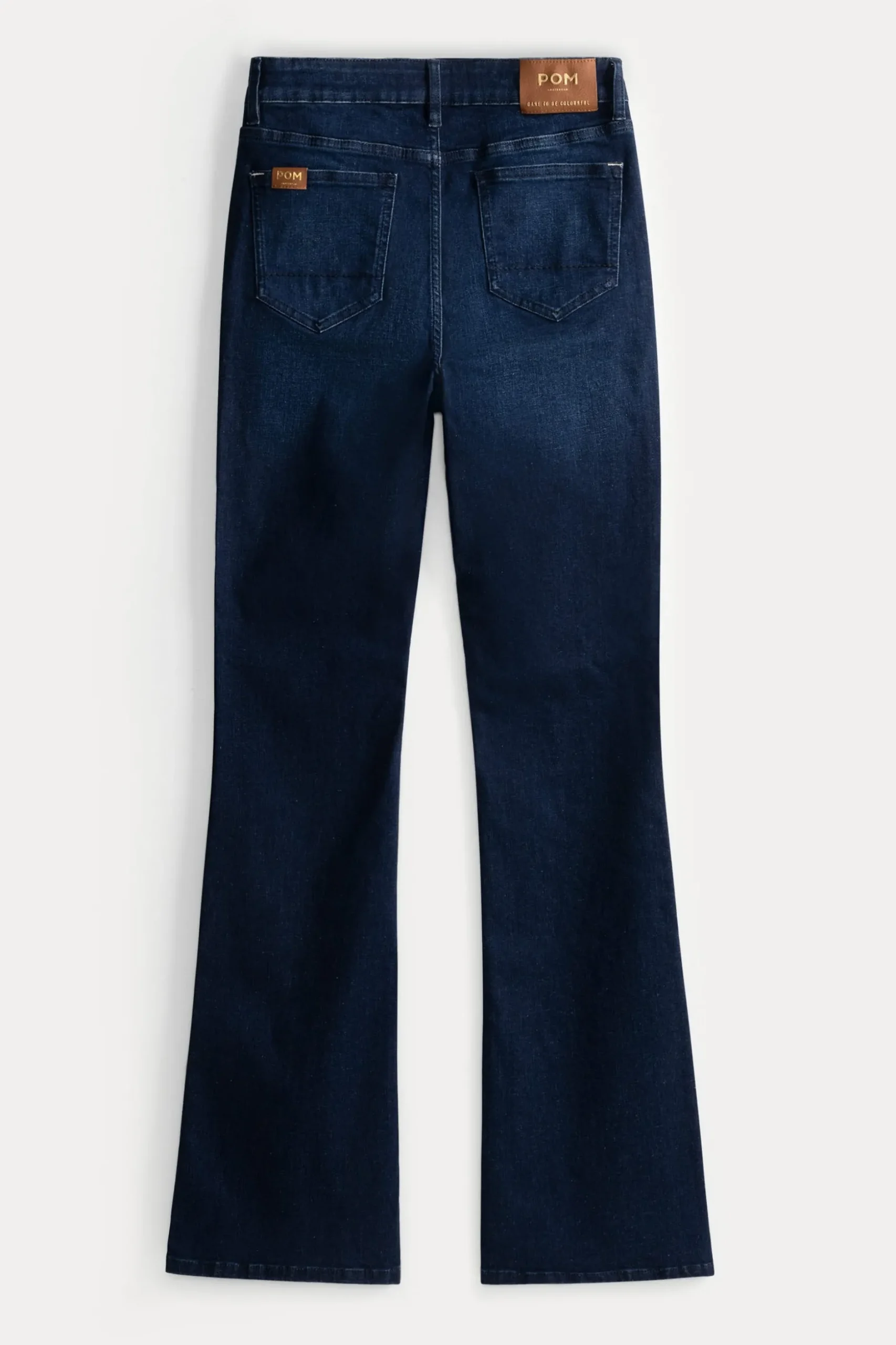 jeans_esmee_flare_dark_blue_5.webp POM Amsterdam JEANS Esmee Flare | Jeans | Broeken