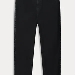 POM Amsterdam JEANS Tapered Washed Black | Co-Ords | Broeken