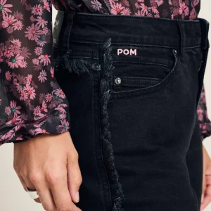 POM Amsterdam JEANS Tapered Washed Black | Co-Ords | Broeken