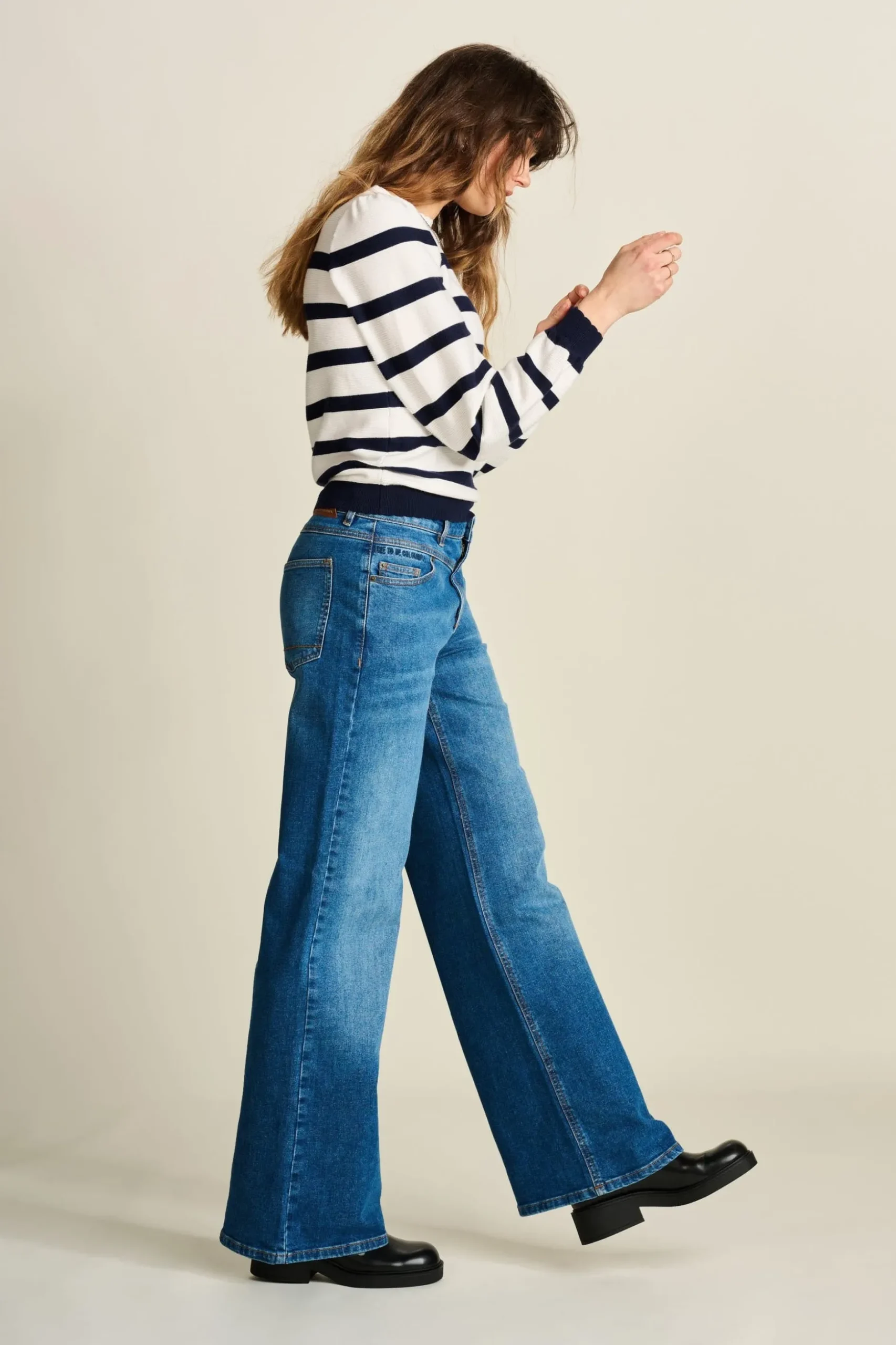 POM Amsterdam JEANS Wide Leg | Jeans | Broeken