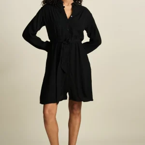 POM Amsterdam JURK Ella Black | Jurken