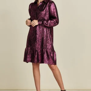 POM Amsterdam JURK Festive Pink | Jurken