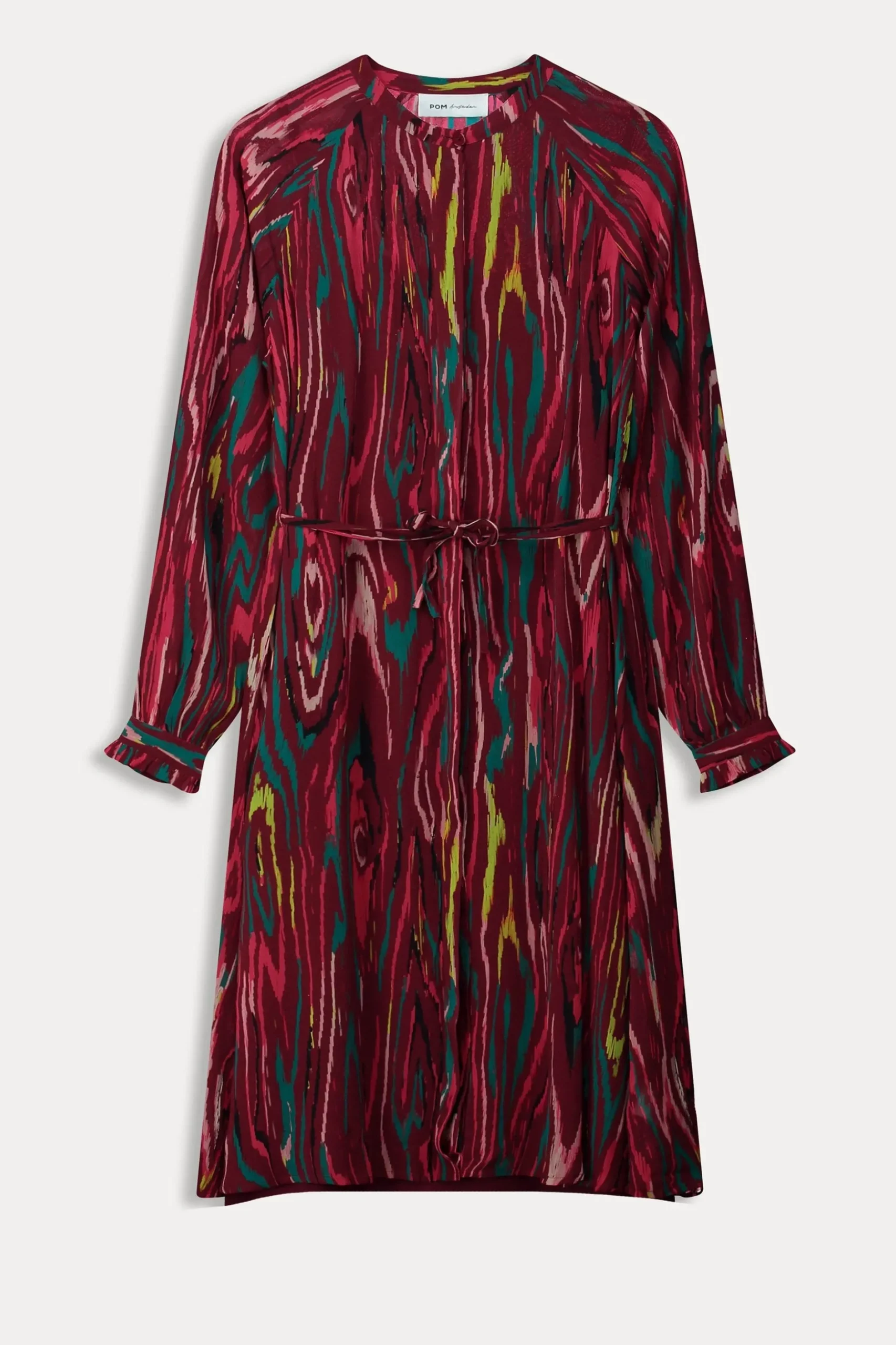 jurk_woody_burgundy_red_1.webp POM Amsterdam JURK | Jurken