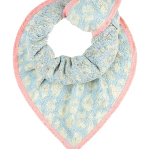 POM Amsterdam SJAAL Animal Blue Ecru | Sjaals