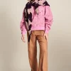 POM Amsterdam SJAAL Camo Red Pink | Sjaals