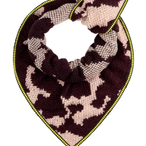 POM Amsterdam SJAAL Camo Red Pink | Sjaals