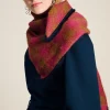 POM Amsterdam SJAAL Checks Pink Brown | Sjaals