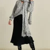 POM Amsterdam SJAAL Wild Grey | Sjaals