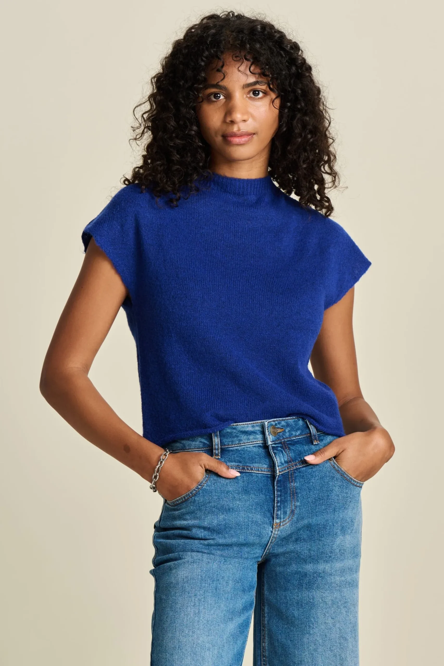 top_bright_blue_2.webp POM Amsterdam TOP | Tops & Turtlenecks