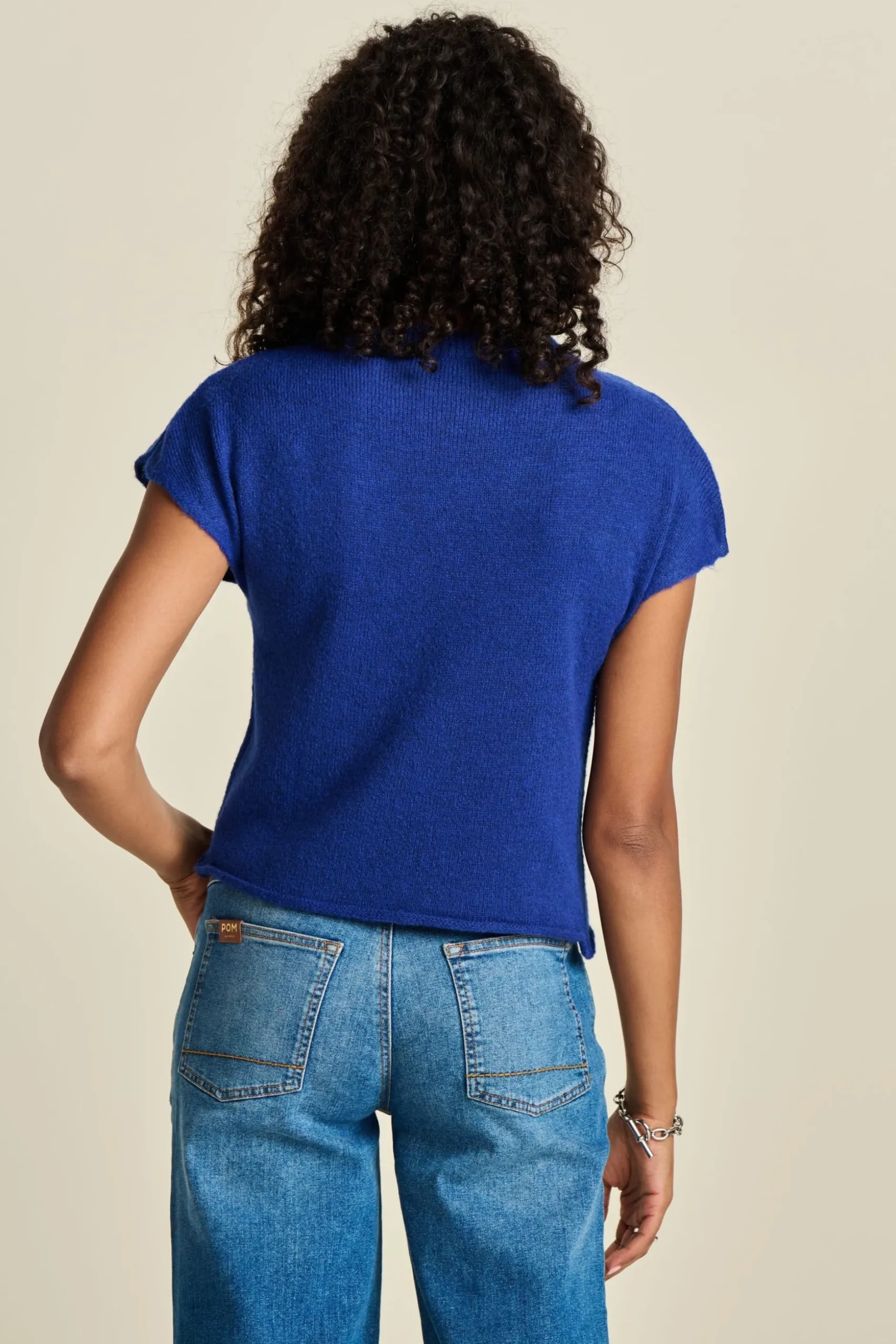 top_bright_blue_4.webp POM Amsterdam TOP | Tops & Turtlenecks