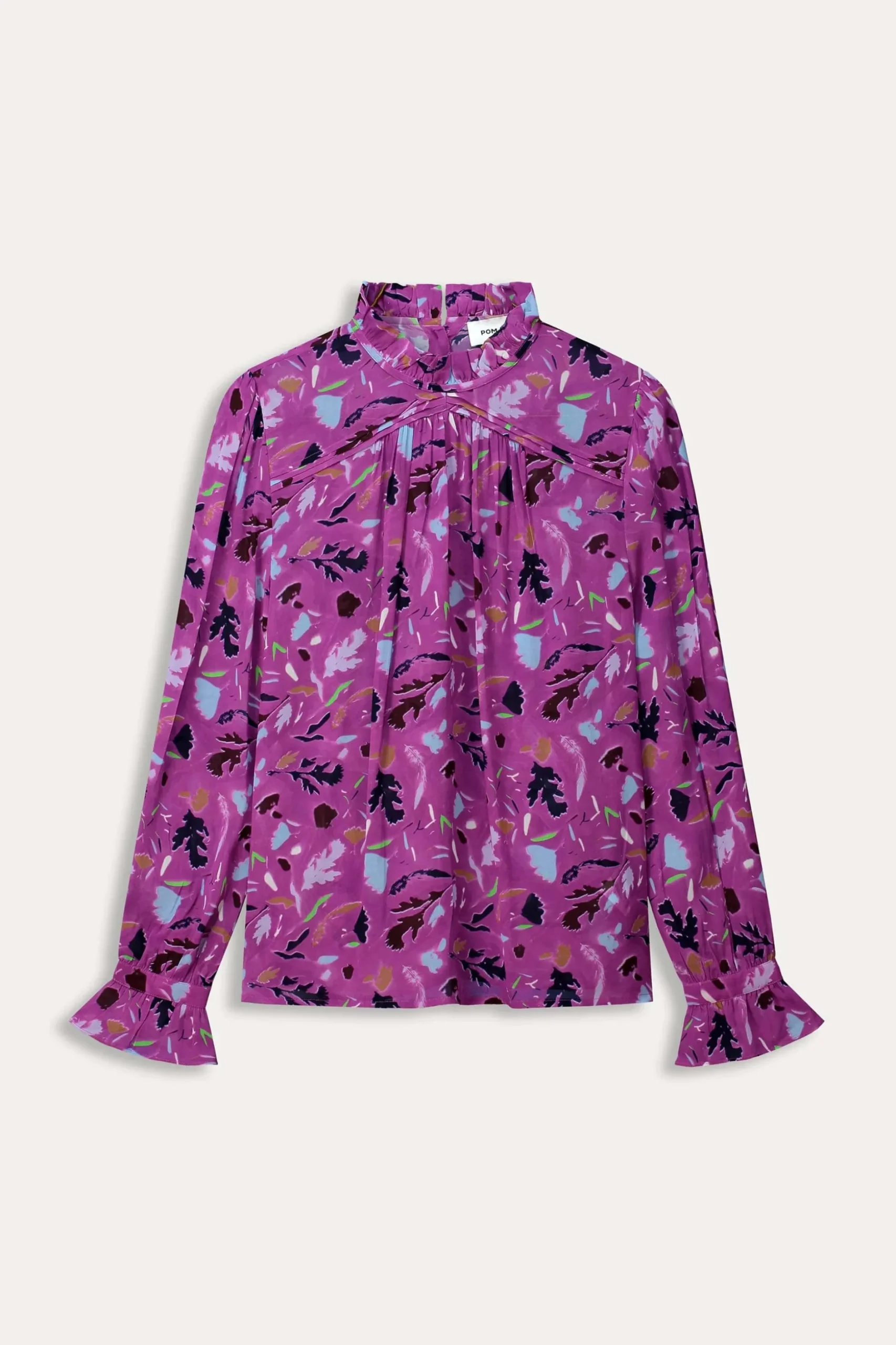 top_featherfest_cactus_pink_1.webp POM Amsterdam TOP | Tops & Turtlenecks