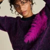 POM Amsterdam TRUI Feather Midnight Blue | Truien & Vesten