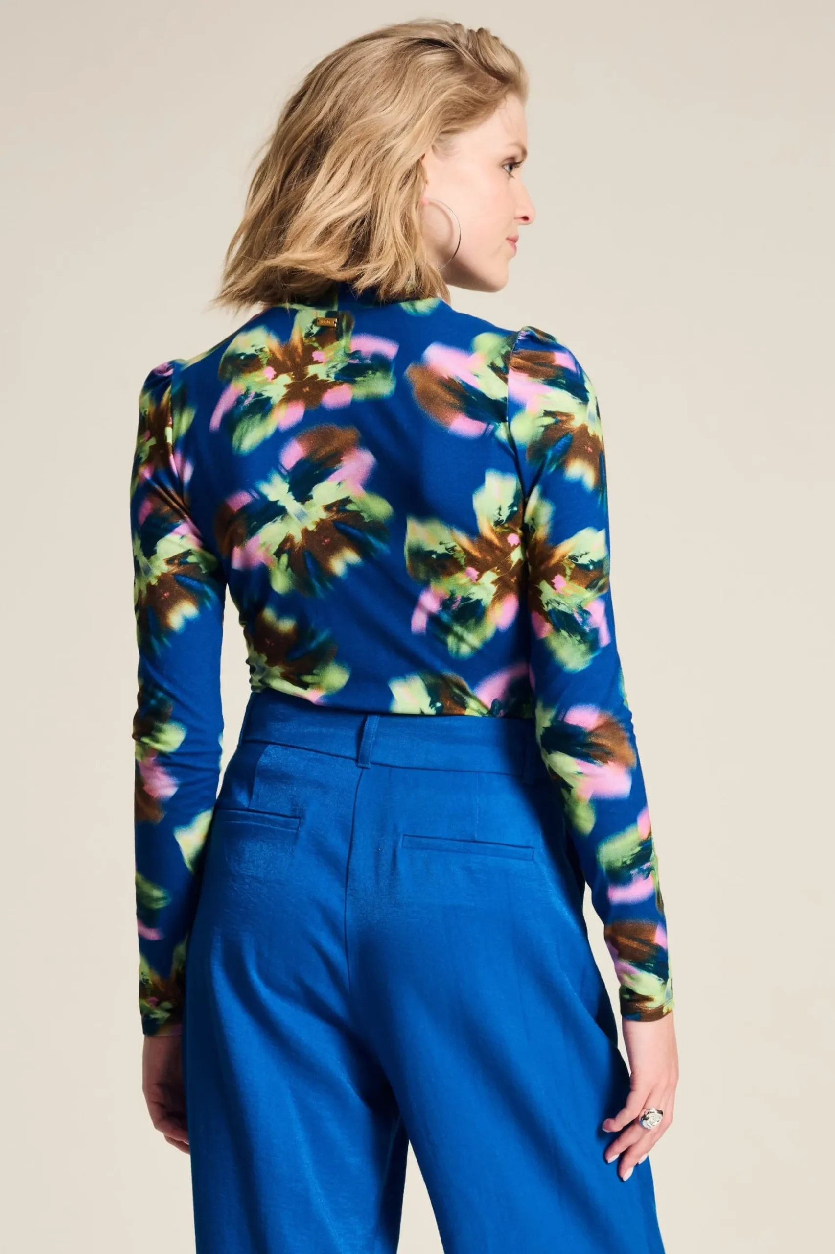 turtleneck_butterfly_blue_4.webp POM Amsterdam TURTLENECK | Tops & Turtlenecks