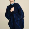 POM Amsterdam VEST Midnight Blue | Truien & Vesten