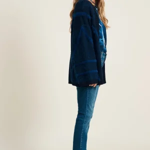 POM Amsterdam VEST Midnight Blue | Truien & Vesten
